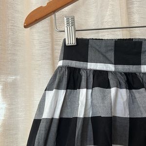 Black and white check skirt, Lane Bryant, 18/20